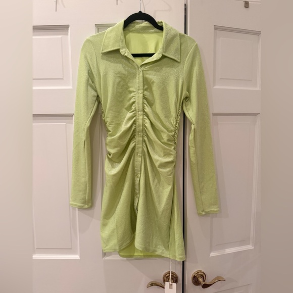 Good American Electric Lime Dress - Picture 1 of 5